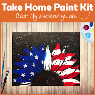 Painting Ideas for Families over the 4th of July